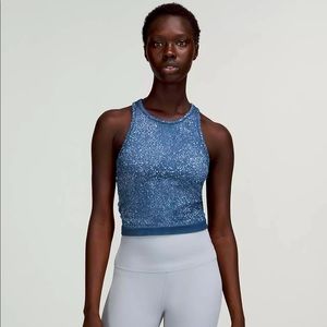 Lululemon Cropped Racerback Tank Top Size 0